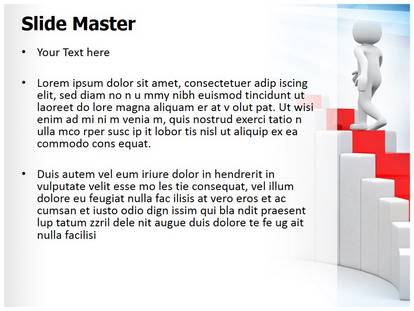 Ladder Of Success Free Ppt Template Slide1