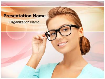 Eyesight Spectacles Editable PowerPoint Template