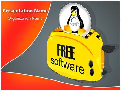 Linux Software Editable PowerPoint Template