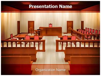 Courtroom Editable PowerPoint Template