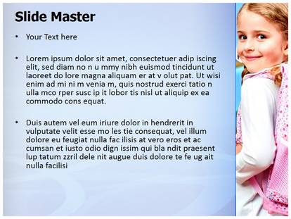 Love My School Free Ppt Template Slide1