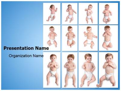 Child Development Stages Editable PowerPoint Template
