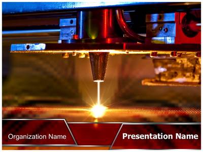 Laser Editable PowerPoint Template