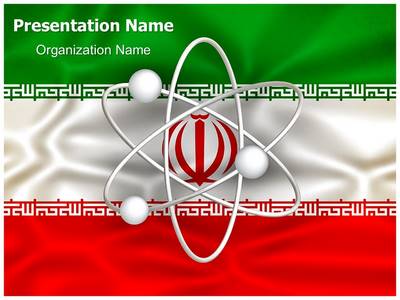 Iranian Nuclear Program Editable PowerPoint Template