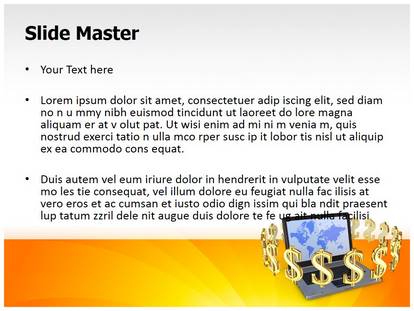 Online Business Free Ppt Template Slide1