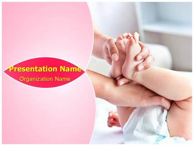 Changing Diaper Editable PowerPoint Template