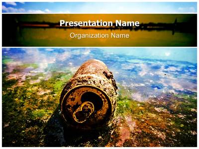 Water Pollution Editable PowerPoint Template
