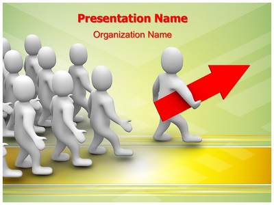 Leading Entrepreneur Editable PowerPoint Template
