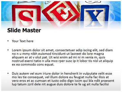 Talking Sex Education Free Ppt Template Slide1