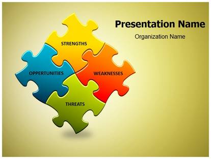 Swot Free Ppt Template