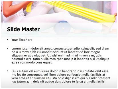 exercise powerpoint template