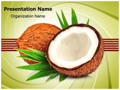 Coconuts Editable PowerPoint Template
