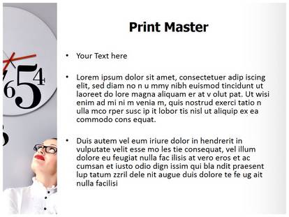 Time Management Free Ppt Template Slide1