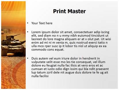 Army Operation Free Ppt Template Slide1