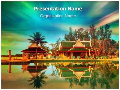 Holiday Resort Editable PowerPoint Template