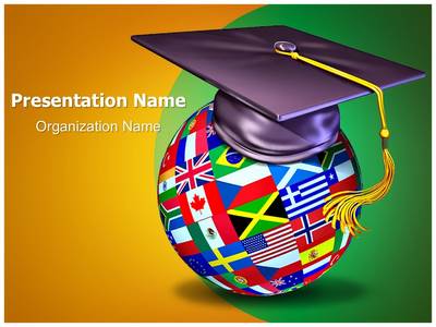 International Education Editable PowerPoint Template
