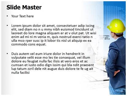 Home Architect Free Ppt Template Slide1