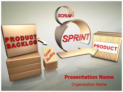 Scrum Process Editable PowerPoint Template