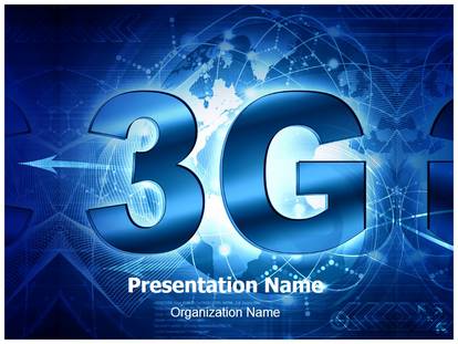 3G Technology Free Ppt Template