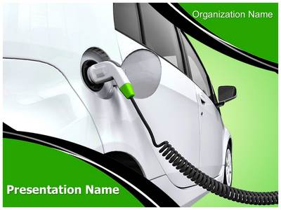 Electric Car Editable PowerPoint Template