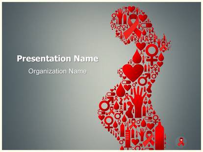 Free Hiv Icon Medical Powerpoint Template For Medical Powerpoint Presentations