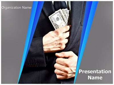 Bribe Money Editable PowerPoint Template