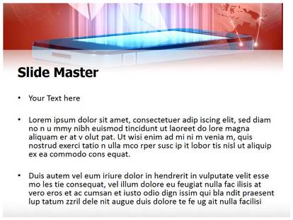 Modern Communication Free Ppt Template Slide1