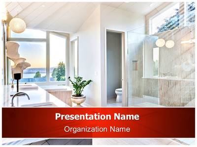 Bathroom Editable PowerPoint Template