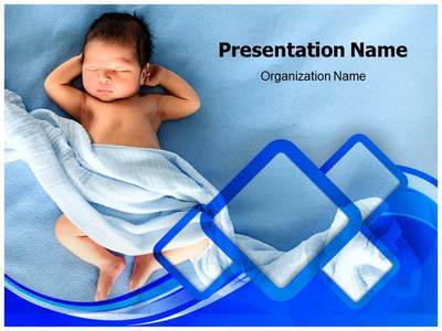 Newborn Baby Editable PowerPoint Template