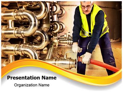 Pipeline Craftsman Editable PowerPoint Template