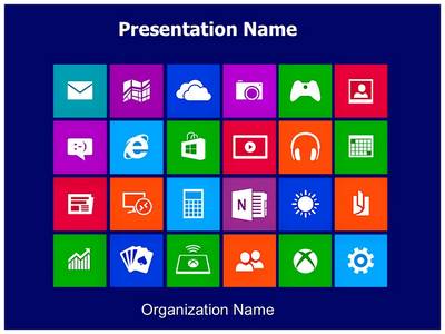 Computer Applications Editable PowerPoint Template