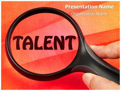 Talent Editable PowerPoint Template