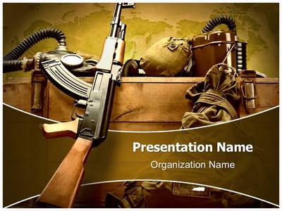 Weapons Editable PowerPoint Template