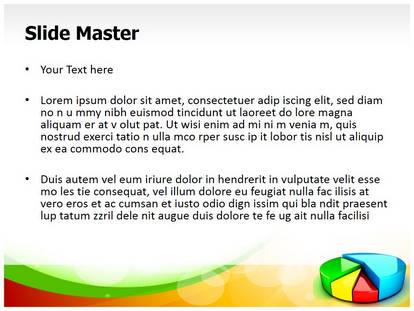 Pie Chart Free Ppt Template Slide1