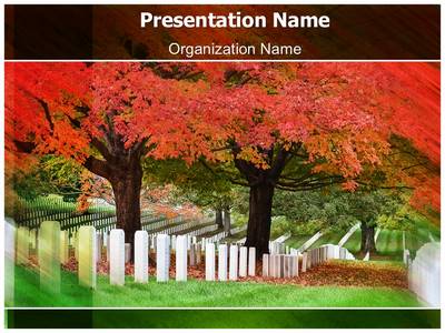 Cemetery Editable PowerPoint Template