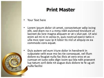 Infinity Time Free Ppt Template Slide1