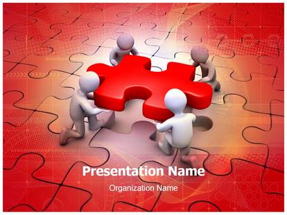 Puzzle Free Ppt Template
