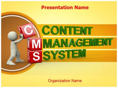 CMS Editable PowerPoint Template