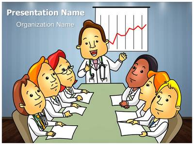 Medical Professionals Board Meeting Editable PowerPoint Template