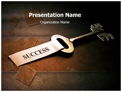 Success Key Free Ppt Template