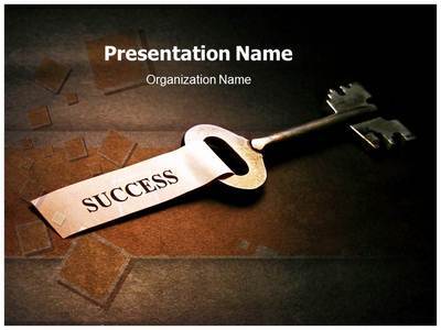 Success Key Editable PowerPoint Template