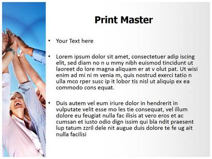 Team Spirit Free Ppt Template Slide1