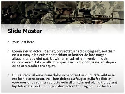 War Free Ppt Template Slide1