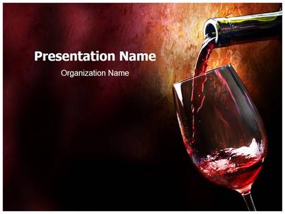 Wine Free Ppt Template