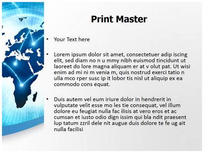 World Information Free Ppt Template Slide1