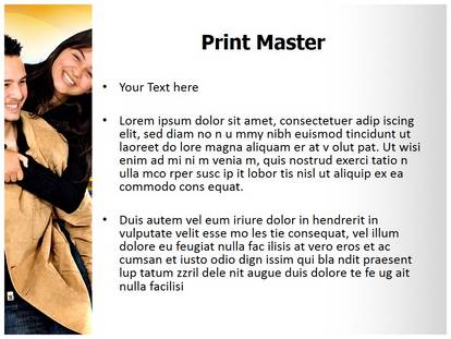 Couple And Real Estate Free Ppt Template Slide1