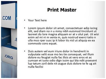 Domain Free Ppt Template Slide1