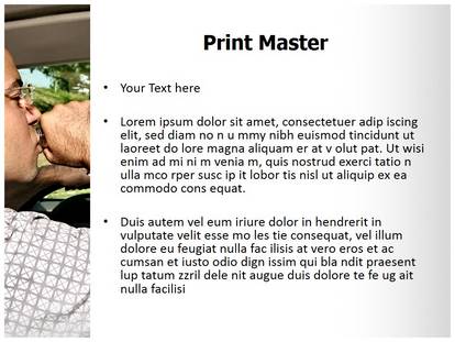 Drunk Driving Free Ppt Template Slide1