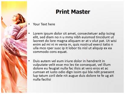 Beautiful Girls Free Ppt Template Slide1