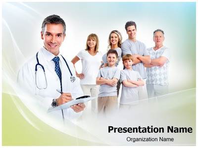 Family Healthcare Editable PowerPoint Template